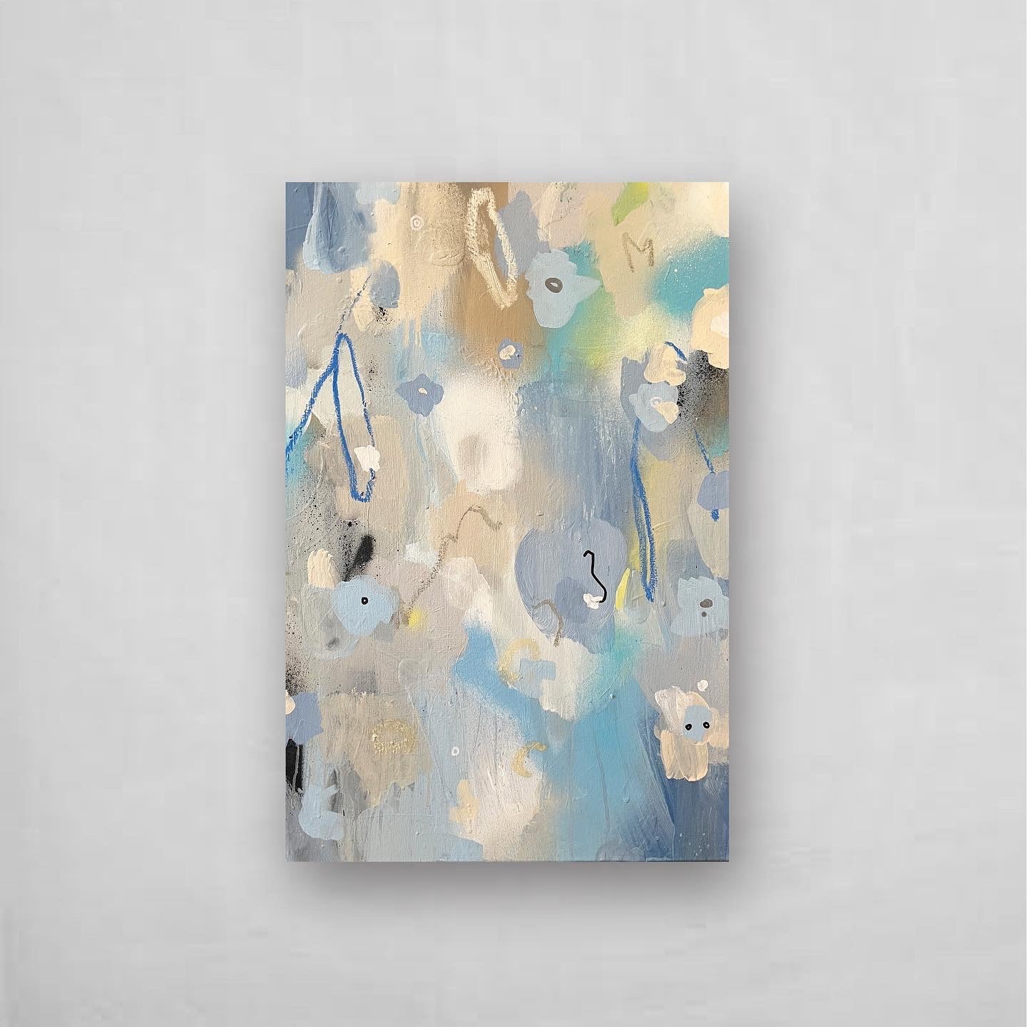 Blaue Blume 4
